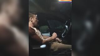 Being fucked by stranger in a parking lot