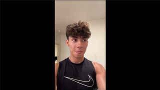 Gag on my ball sack  Luca Ambrose  Gay porn videos