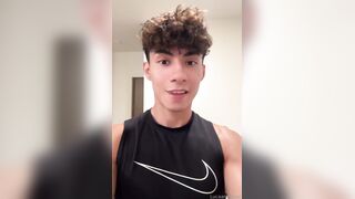 Gag on my ball sack  Luca Ambrose  Gay porn videos