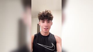 Gag on my ball sack  Luca Ambrose  Gay porn videos