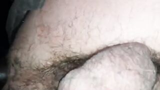 Inside my ass black cock