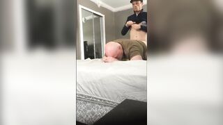 Hot blue eyes dude fucks me good