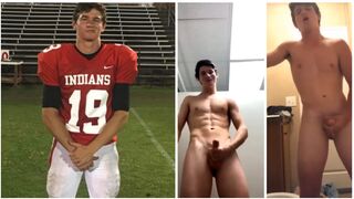 Football stud's jerk videos  Gay porn videos