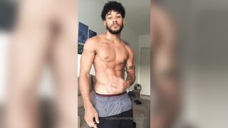 Huge latin dick little cum