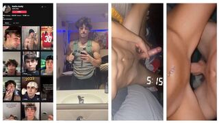 Hottie Tiktoker "Kade.N"  jerk compilation  Gay porn videos