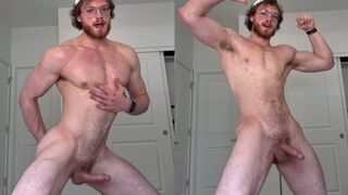 Jerking off while playing with my ass  Timothy Champagne  Gay porn videos