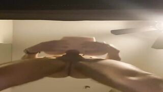 D_lust fucks his toy above you before dropping his load on you  Gay porn videos