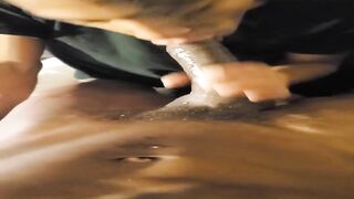 A black cock gets sucked  Gay porn videos