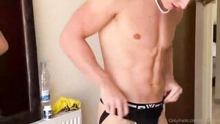 Benjamin Hilton fucks Peachy Boy with a strapon  Gay porn videos